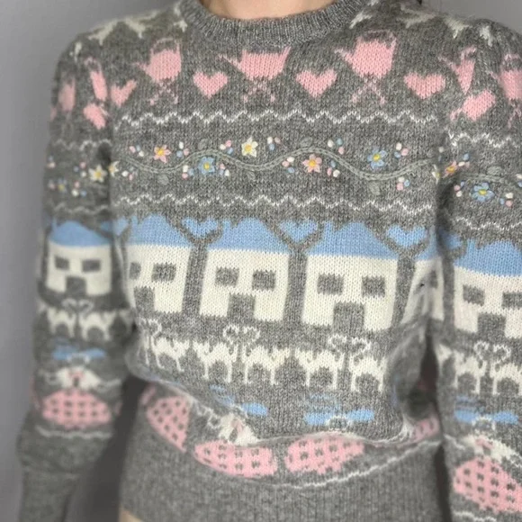 Cottage core Susan Bristol sweater - Picture 3 of 4